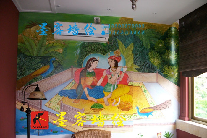 溫州墨客室內墻繪，創想生活美學新空間